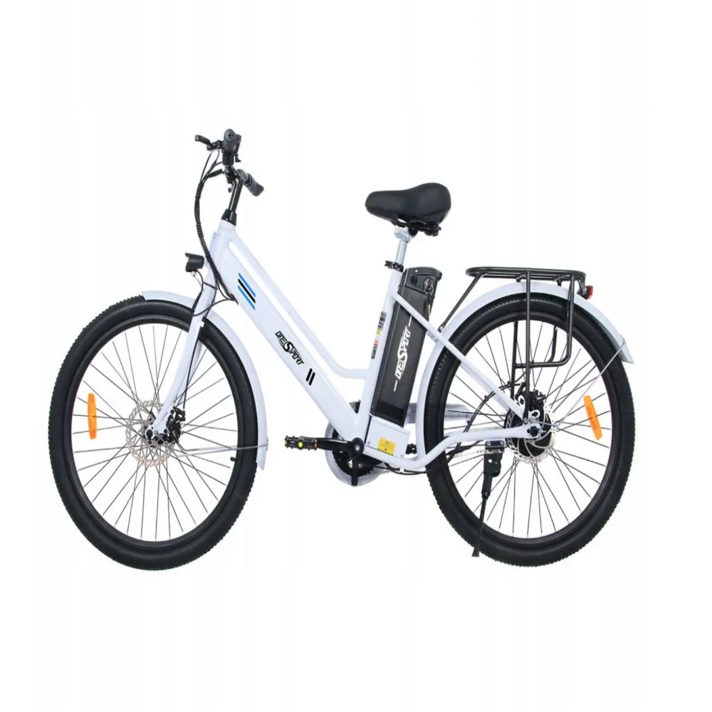 Vélo électrique ONESPORT OT18 350W 518.4WH 35KM Blanc - vélos électriques France