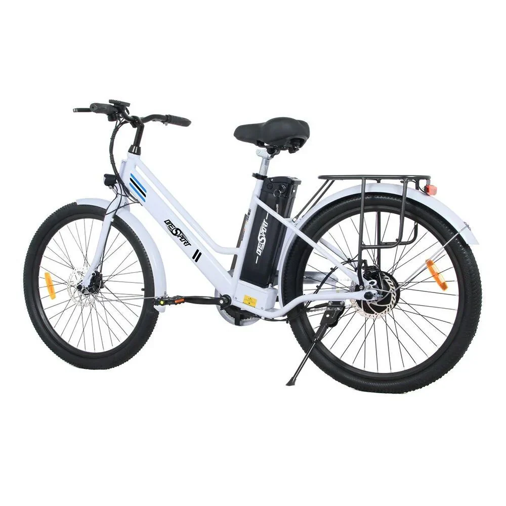 Vélo électrique ONESPORT OT18 350W 518.4WH 35KM Blanc - vélos électriques France