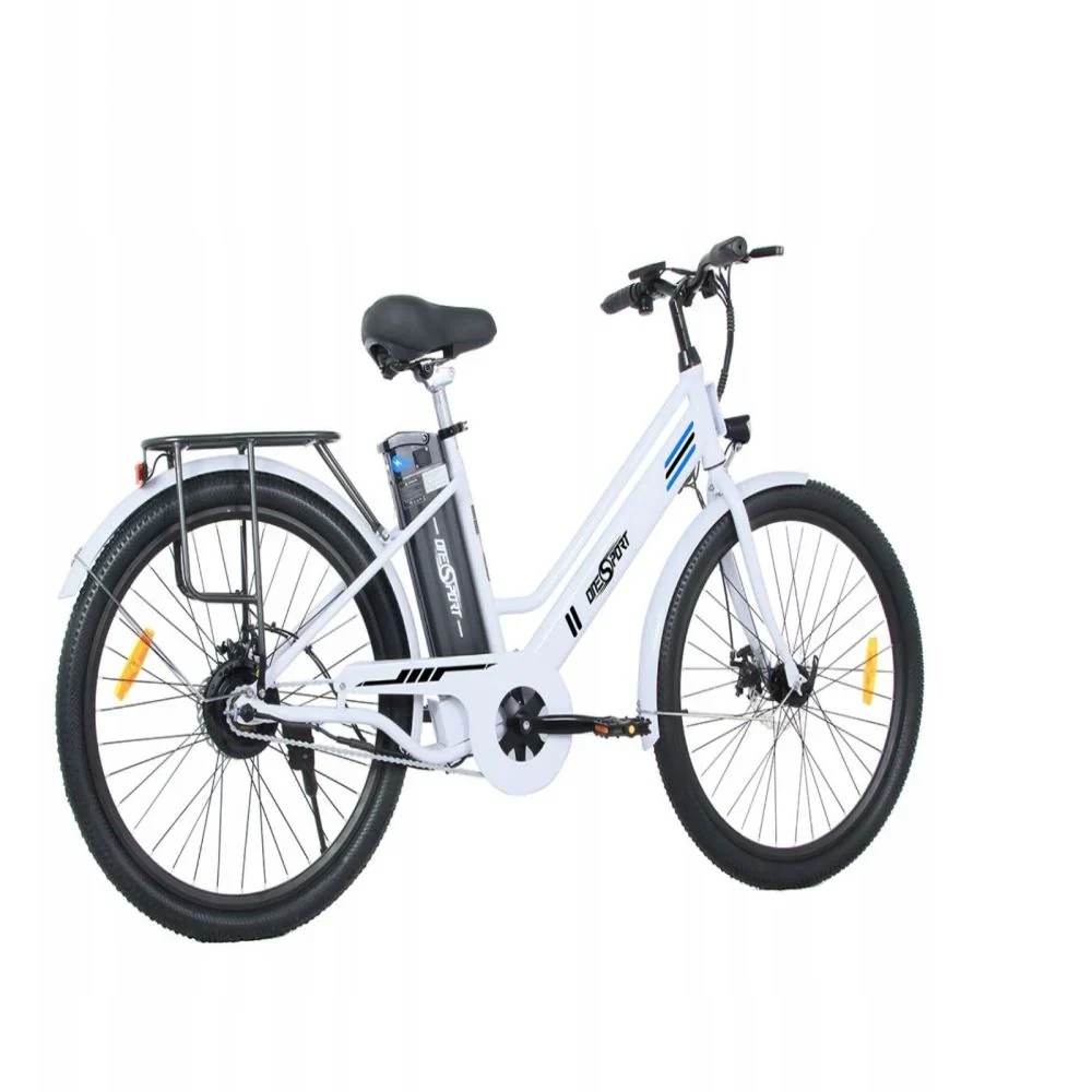 Vélo électrique ONESPORT OT18 350W 518.4WH 35KM Blanc - vélos électriques France