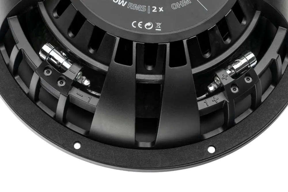 OPTION AIR-F8 D4 – Subwoofer Flat 20 cm ultra-plat pour voiture