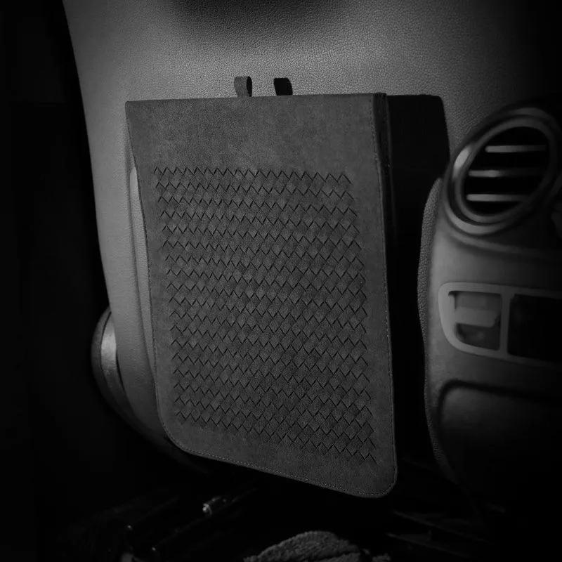 Organisateur de poubelle de voiture pour Tesla Model 3/Y/S/X-Poubelle de voiture pratique avec rangement arrière