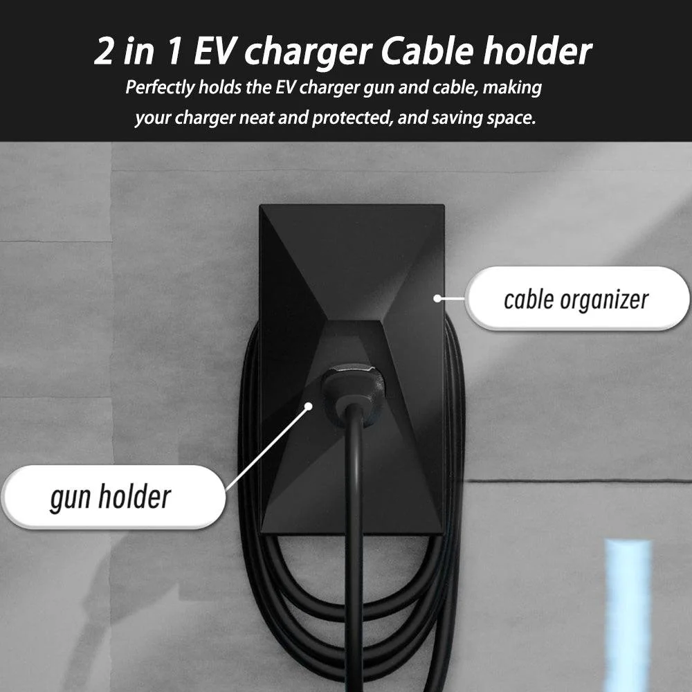 Organisateur de rangement de chargeur de voiture étanche compatible avec Tesla Models 3/Y/S/X-Conception inspirée du Cyber...