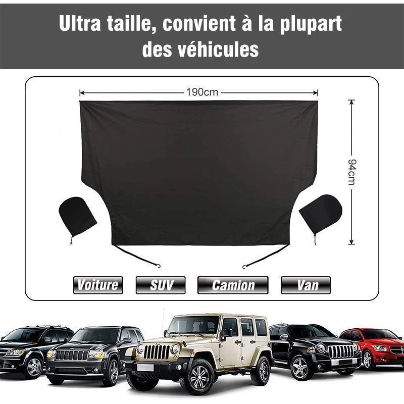 Couverture de Pare-Brise de Voiture ornerlavie