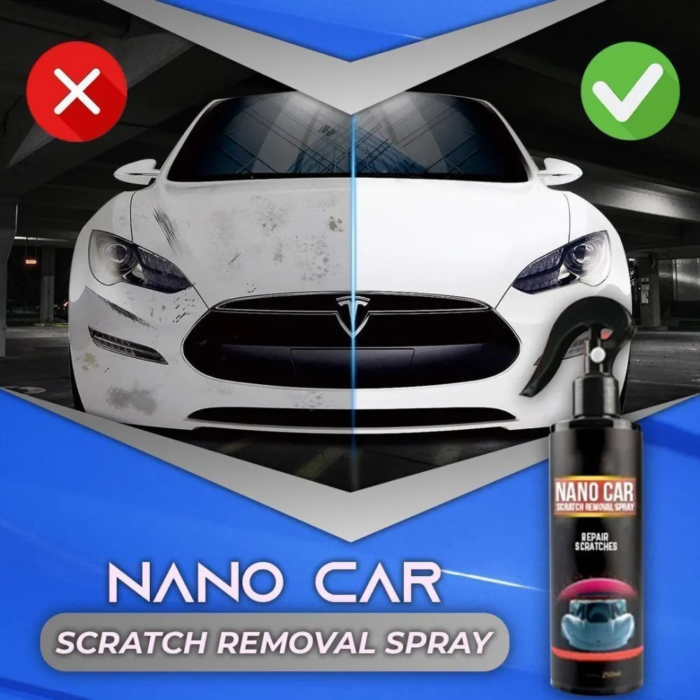 Spray anti-rayures pour voiture Nano ornerlavie