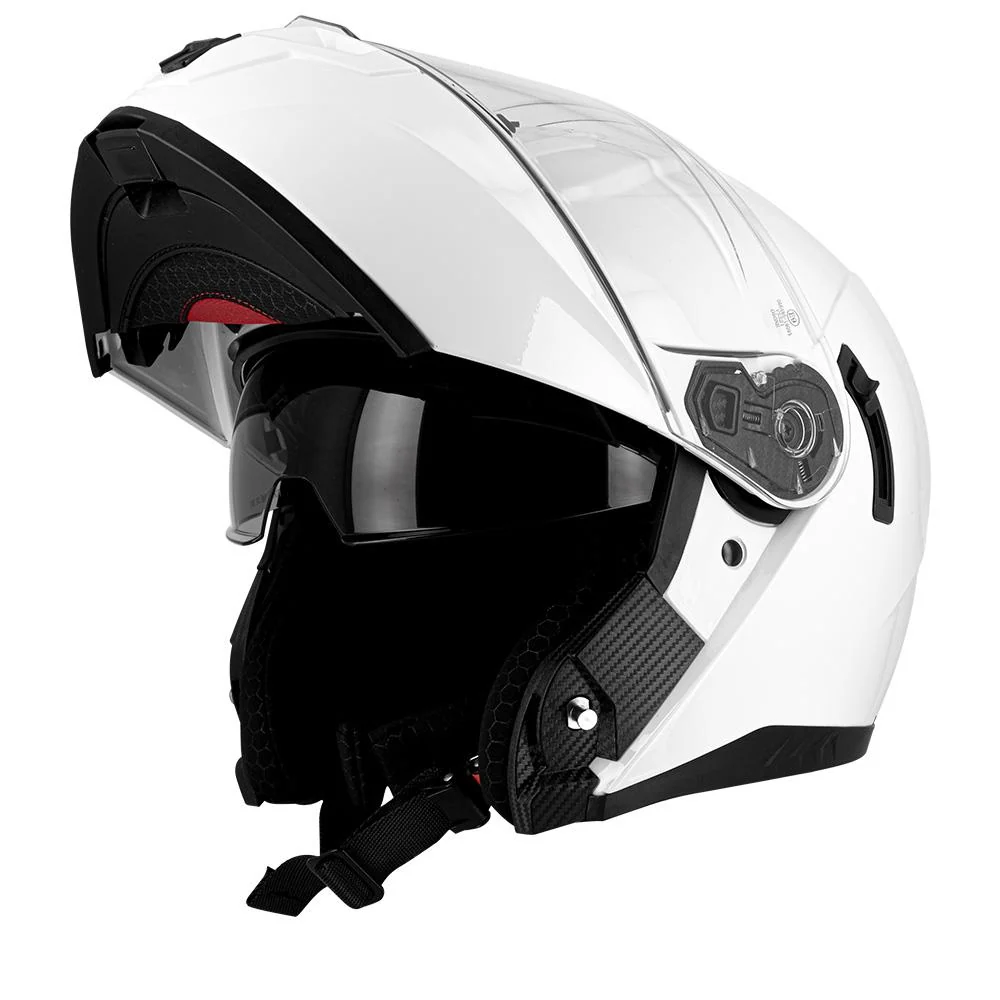 Casque moto modulable - S521 Dualist Blanc OSONE