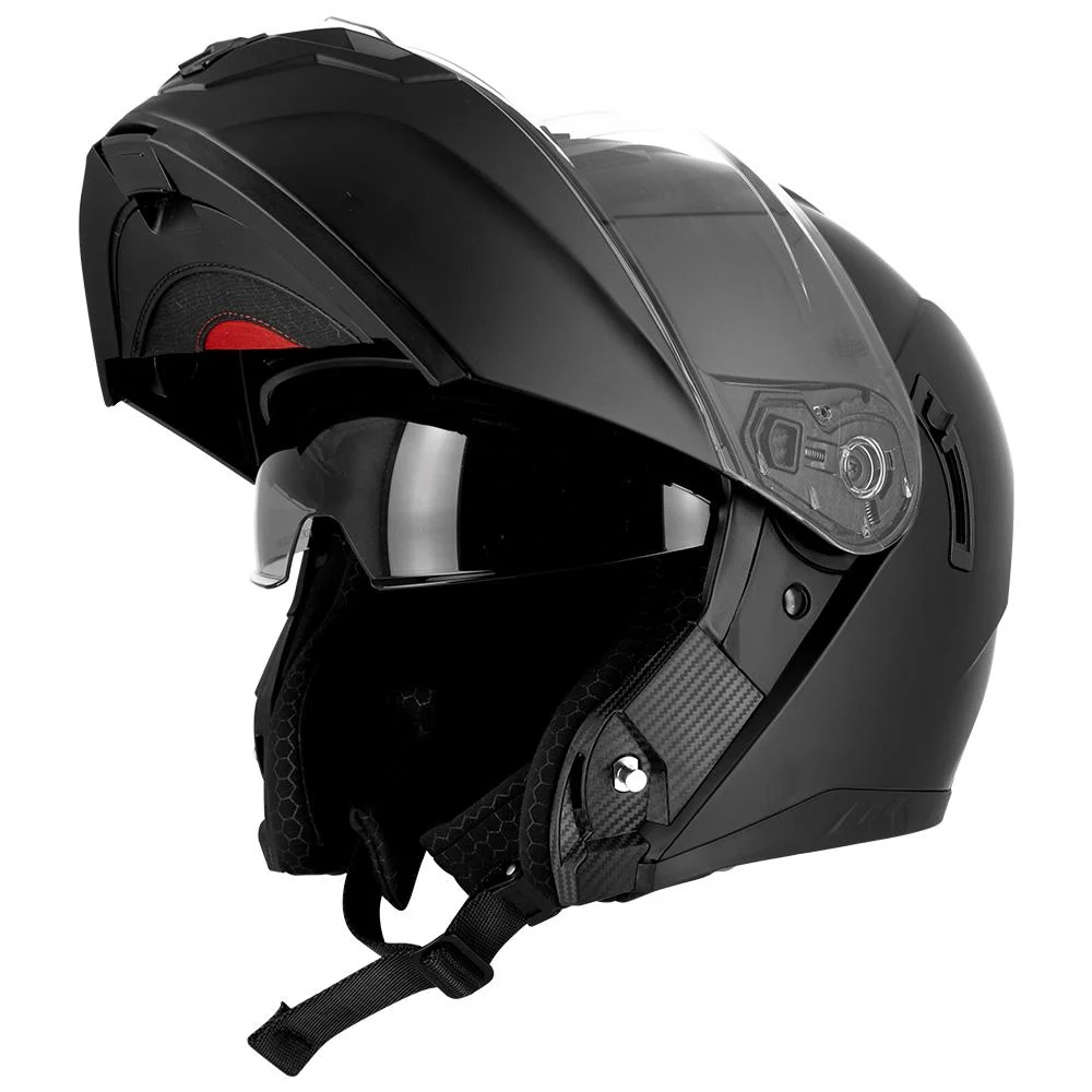 Casque moto modulable - S521 Dualist noir mat OSONE