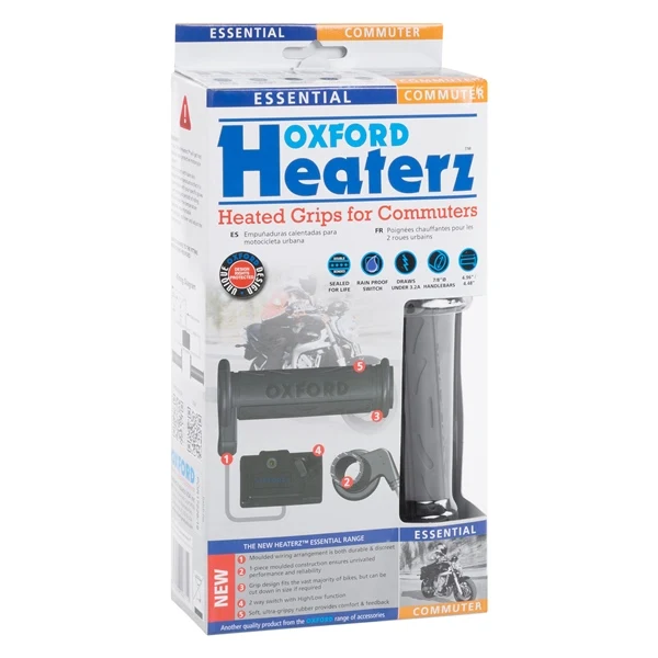 Poignées chauffantes '' Heaterz'' pour moto OXFORD