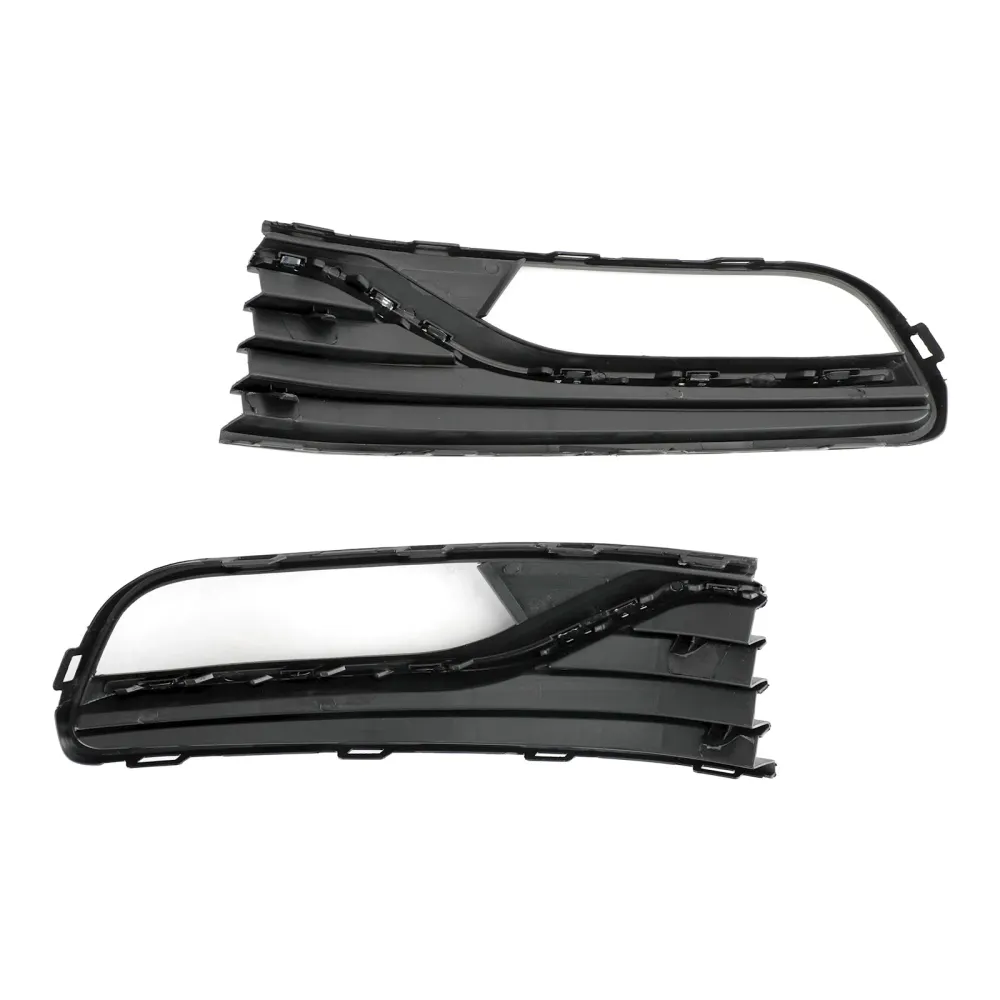 Paire de couvercles de phares antibrouillard pour pare-choc avant, calandre pour VW Polo 6R 2014 2015 2016 2017, accessoir...