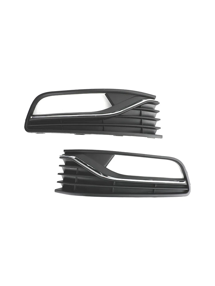 Paire de couvercles de phares antibrouillard pour pare-choc avant, calandre pour VW Polo 6R 2014 2015 2016 2017, accessoir...