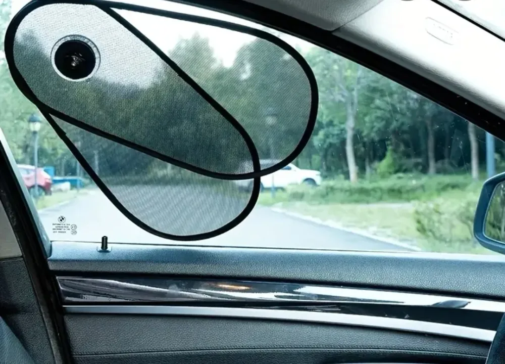 Pare- Soleil Latéral Réglable et Pliable pour Voiture- Protection Solaire Efficace Sans Gêner la Visibilité