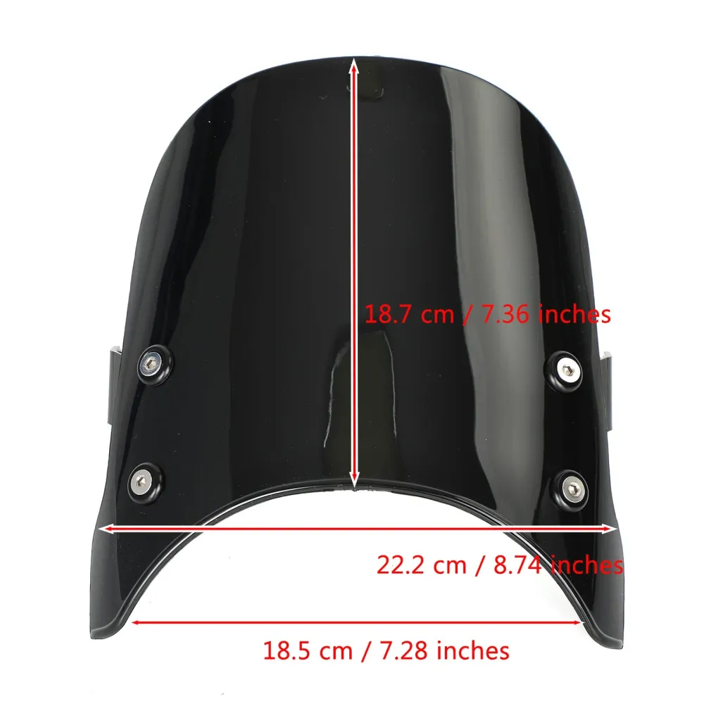 Pare-brise de moto ABS adapté à HONDA Rebel 1100/DCT 2021 – 2022 générique