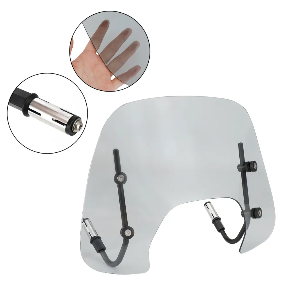Pare-brise de moto ABS adapté à Vespa Sprint 150 2016 – 2023