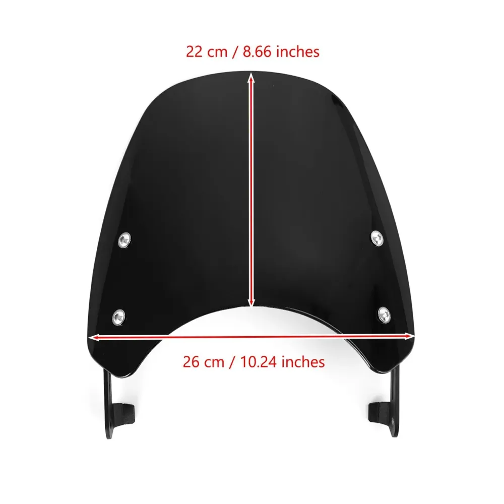 Pare-brise de moto ABS pour Triumph Speed Twin 1200 2019 – 2021