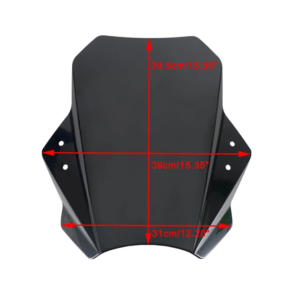 Pare-brise réglable universel pour moto, guidon de 22MM, 25MM, 28MM