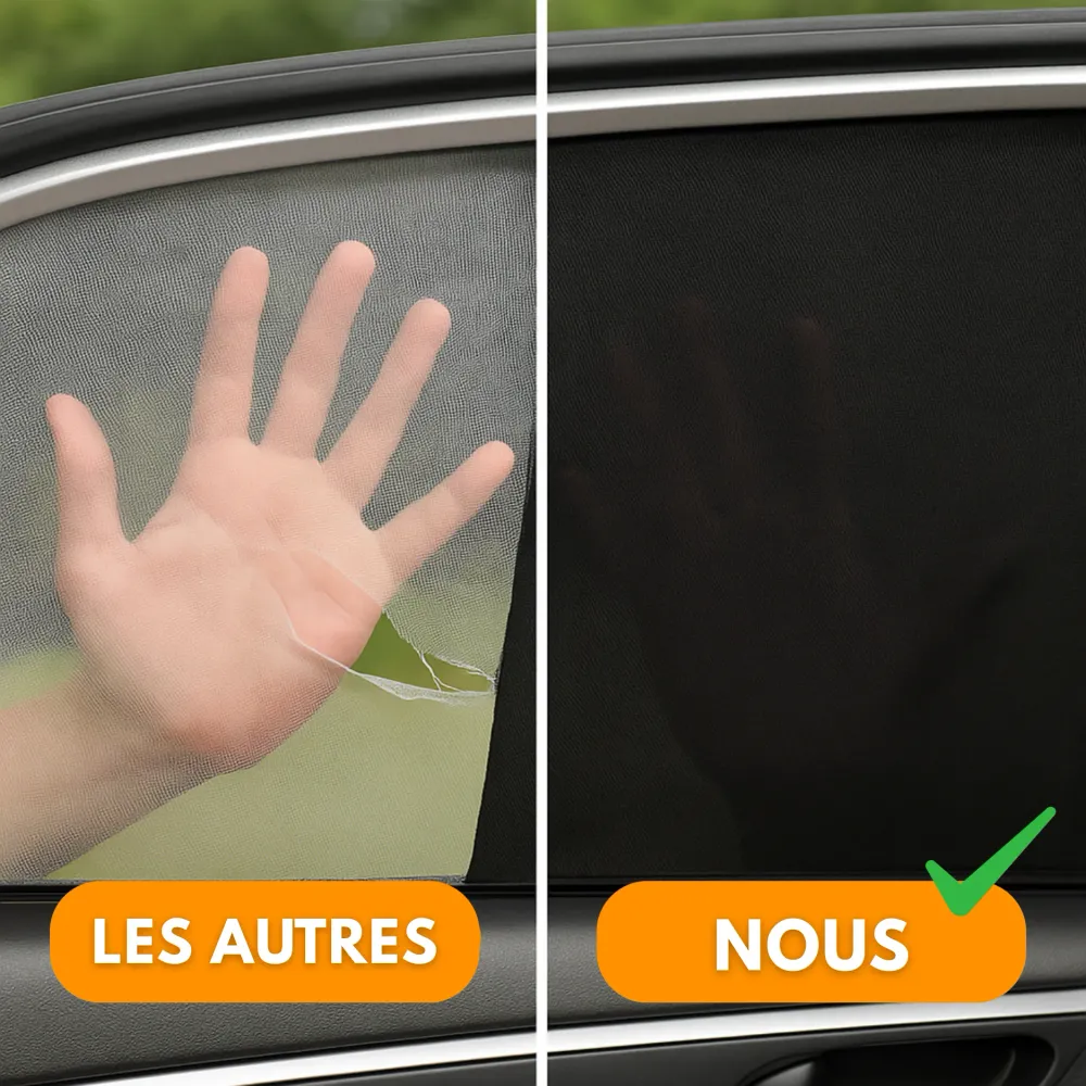 Pare-Soleil Arrière Voiture Universel UVW 26 PRO (2pcs) – Anti-UV & Anti-Chaleur