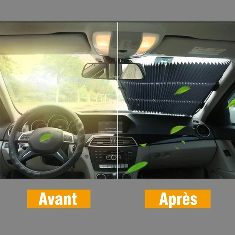 Pare-soleil de Pare-brise de Voiture Rétractable