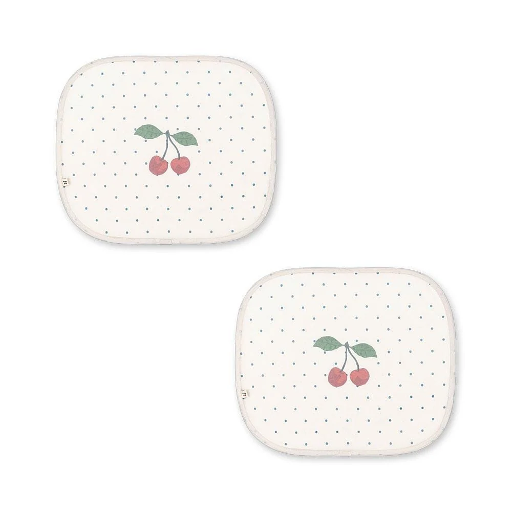 Pare-soleil pour voiture - Points marine - 2 pcs - Konges Slojd
