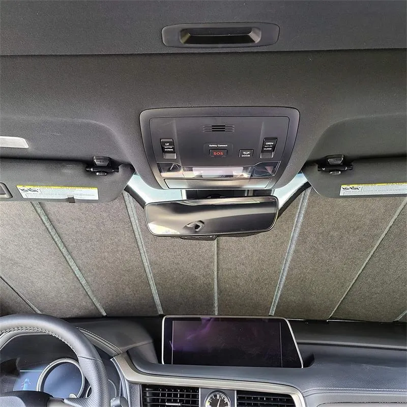Pare-soleil de voiture pliable de haute qualité pour Tesla Model S avec protection UV améliorée