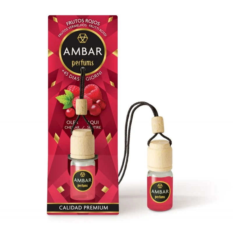 . 1 parfum voiture fruit rouges