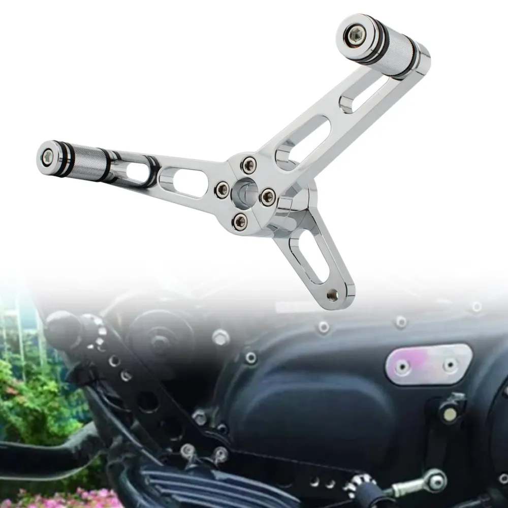 Pédale de moto avec levier de vitesses Chrome un ajustement pour Sportster 883 1200 04-07