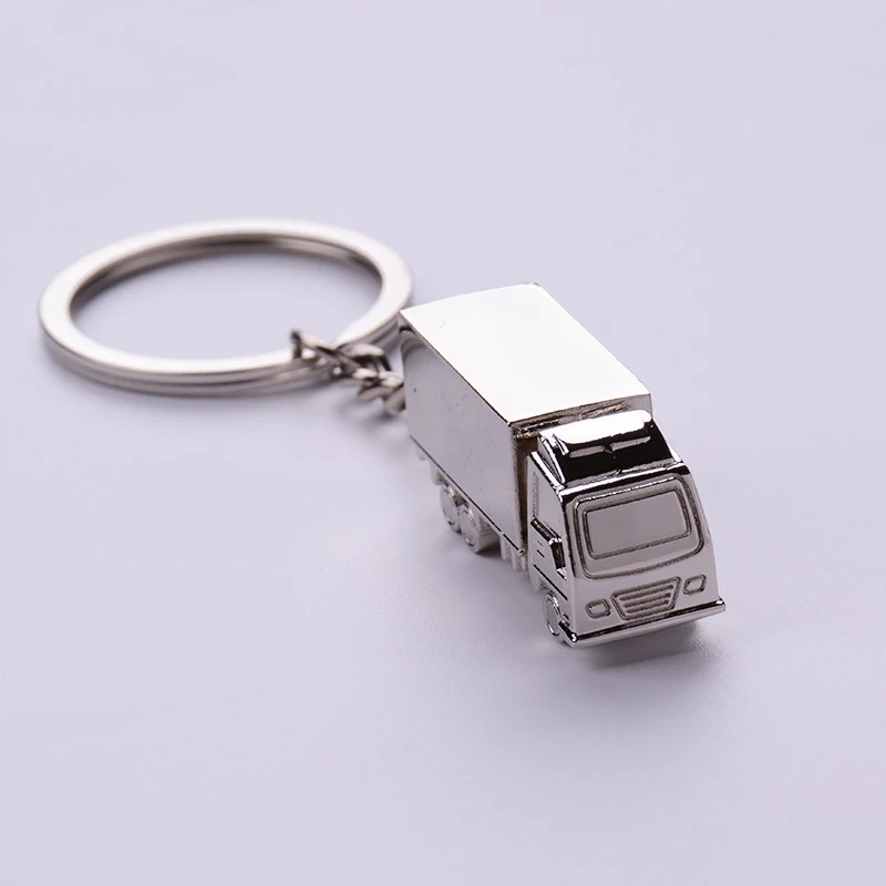 TD® Personnalité créative de train solide tridimensionnel de porte-clés de modèle de voiture