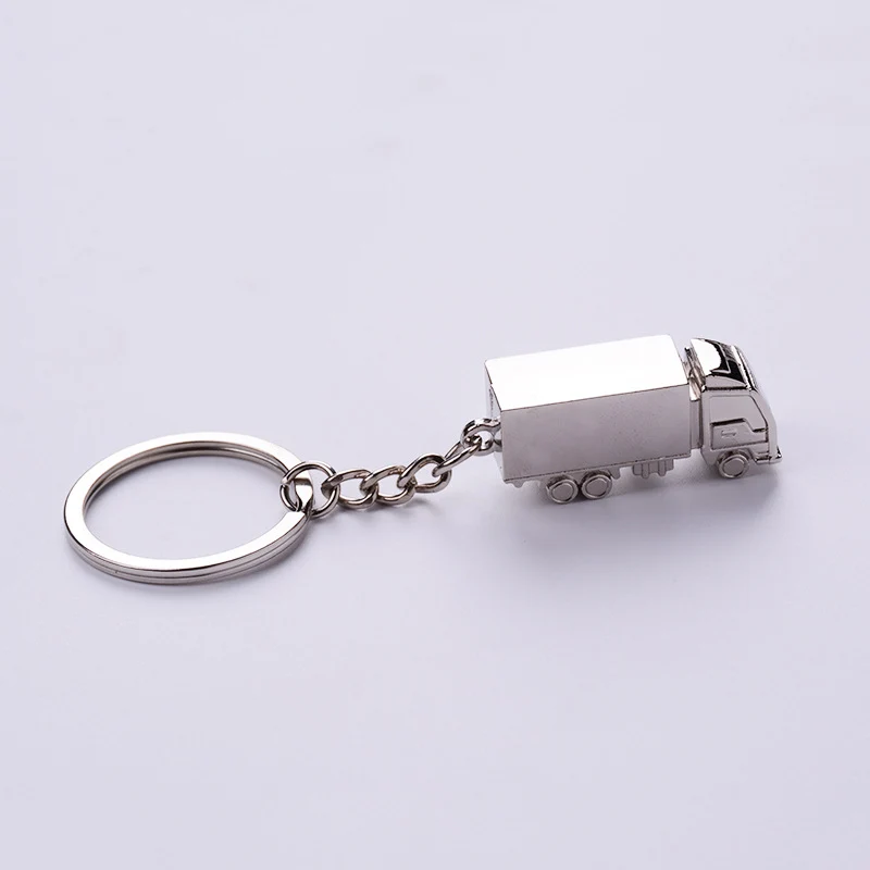 TD® Personnalité créative de train solide tridimensionnel de porte-clés de modèle de voiture