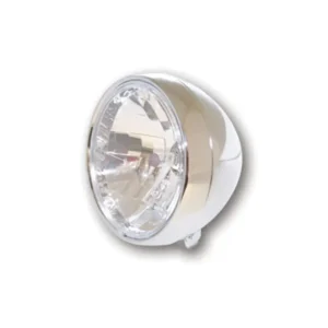 Phare avant Moto Clubman Chromé