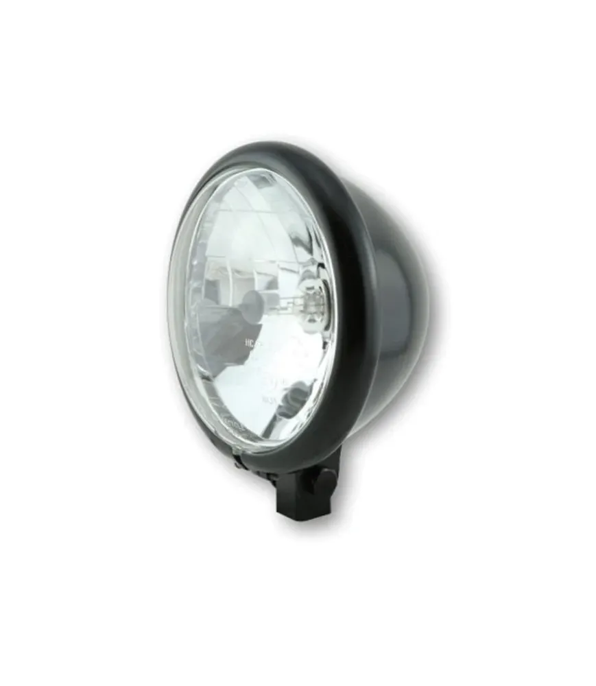 Phare Moto Bates Noir 5 - 3-4