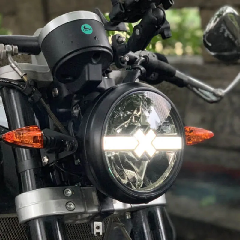 Phare Moto Café Racer