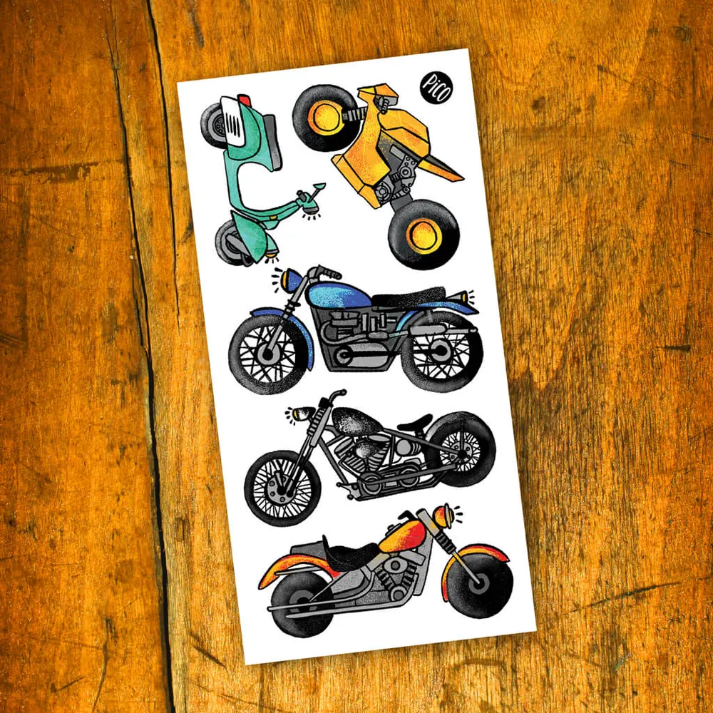 Tatouage - Amour de la moto PICO