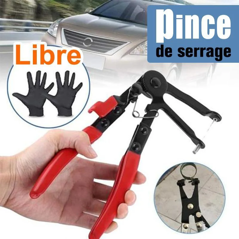 Pince de Serrage Tube Flexible Voiture