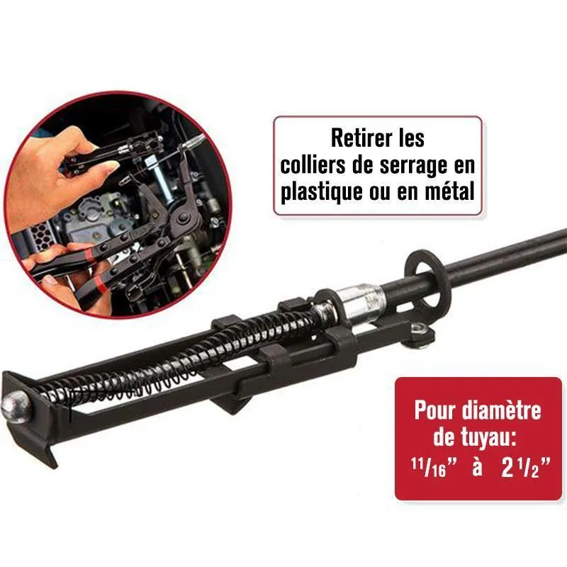 Pince de Serrage Tube Flexible Voiture