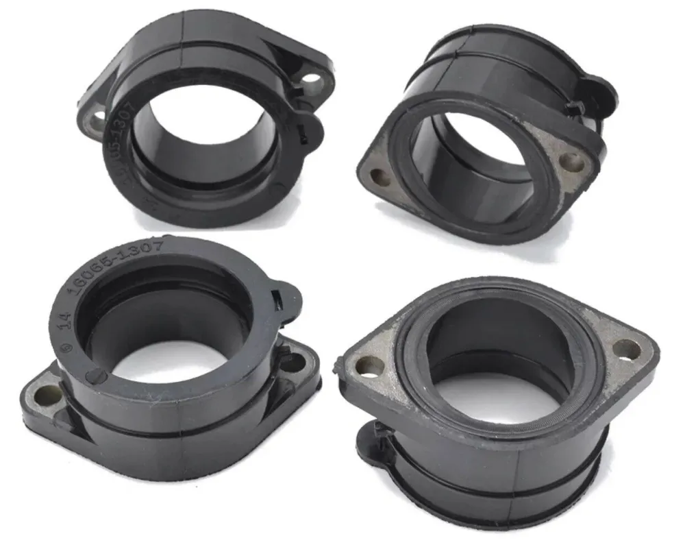 X4 PIPE ADMISSION MOTO KAWASAKI 1100 GPZ GPZ1100E ZRX ZXT 16065-1307 NEUF