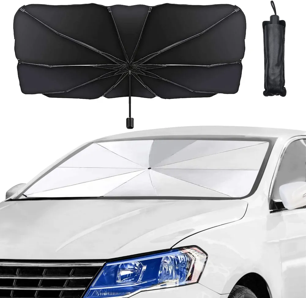 Pixa Pare-soleil pliable pour pare-brise de voiture PixaMaoc