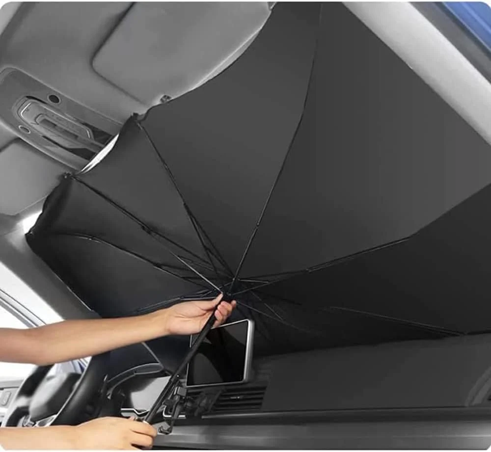 Pixa Pare-soleil pliable pour pare-brise de voiture PixaMaoc