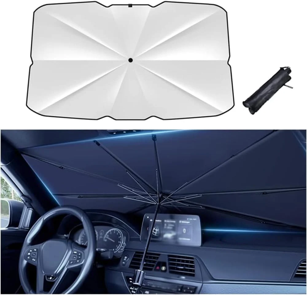 Pixa Pare-soleil pliable pour pare-brise de voiture PixaMaoc