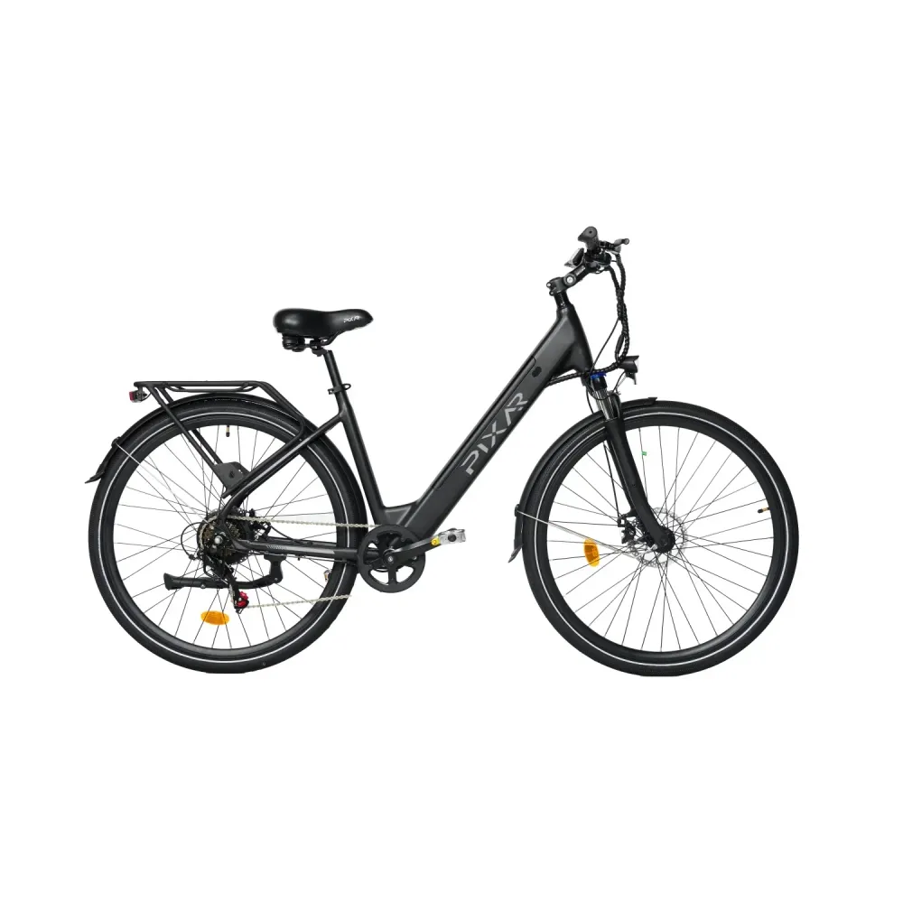 PIXAR CITY1 Vélo Électrique 250W 36V 10,4Ah 120KG 15° Noir
