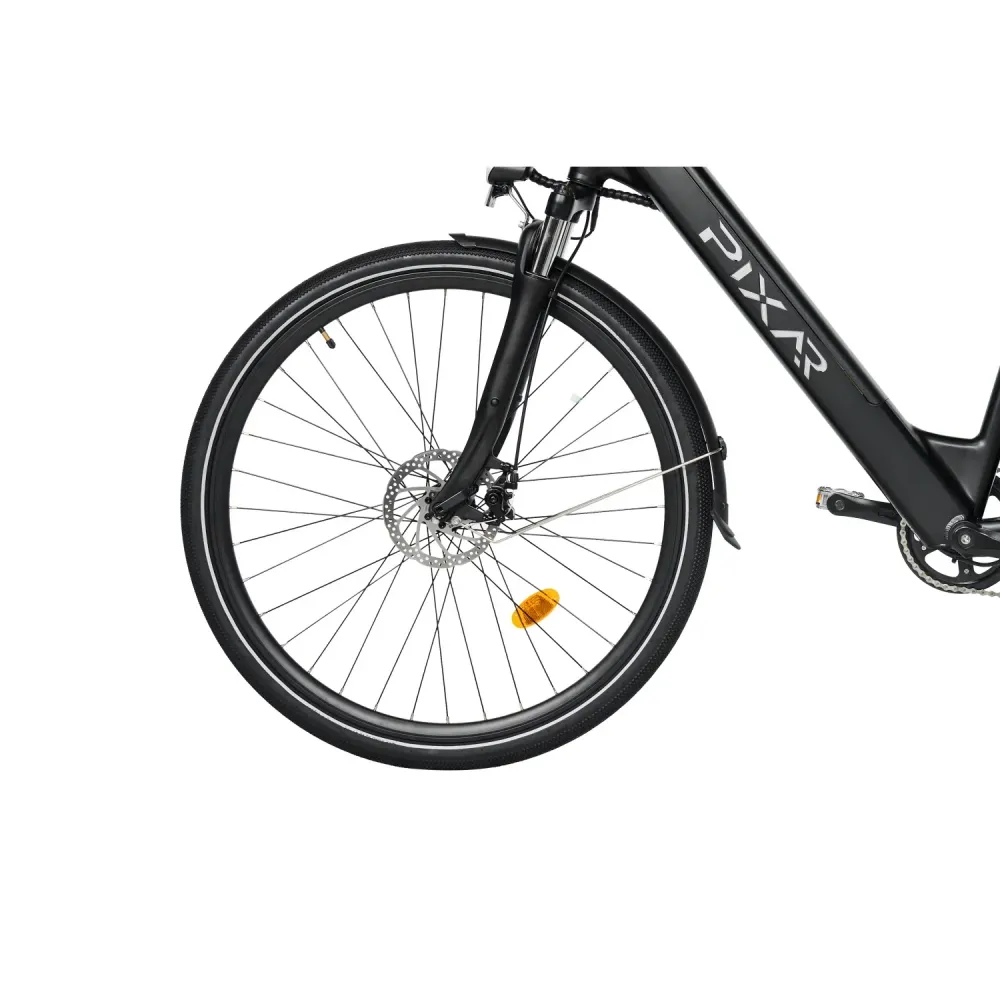 PIXAR CITY1 Vélo Électrique 250W 36V 10,4Ah 120KG 15° Noir