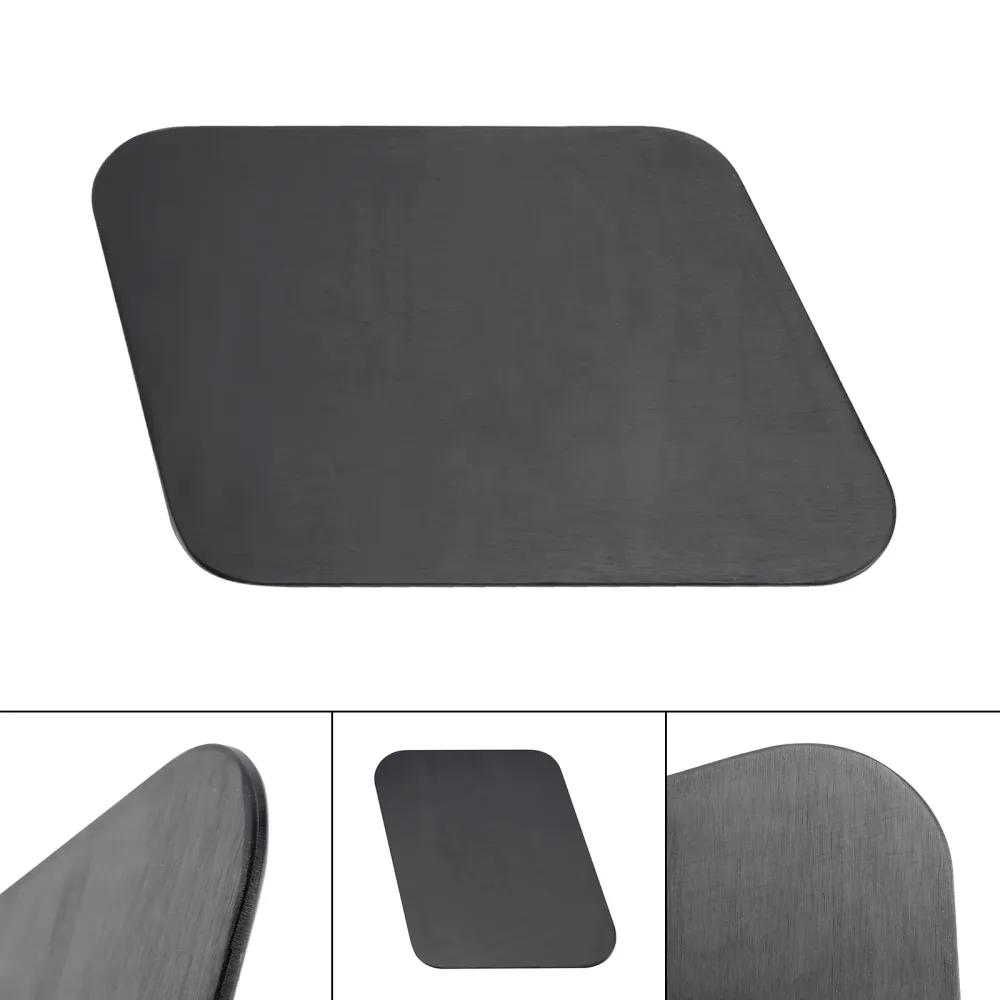 Plaque d'immatriculation vierge en alliage d'aluminium, parallélogramme, bricolage universel pour moto