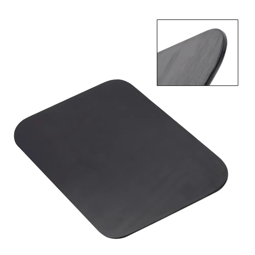 Plaque d'immatriculation vierge en alliage d'aluminium, parallélogramme, bricolage universel pour moto