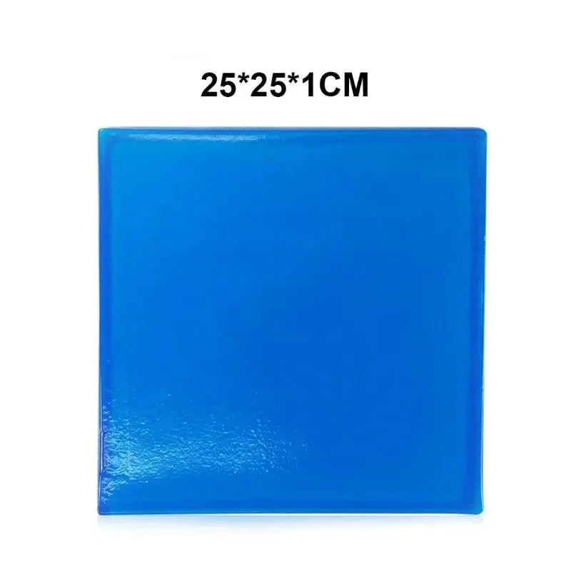 Plaque gel pour selle moto - 25x25 x1cm