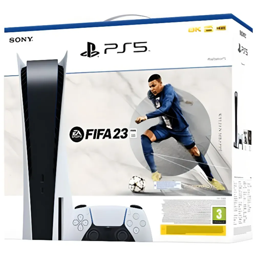 PlayStation 5 White + Fifa 23 Voucher Code