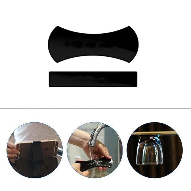 Gel Pads Support Téléphone Voiture en Silicone Antidérapant Plusgenial