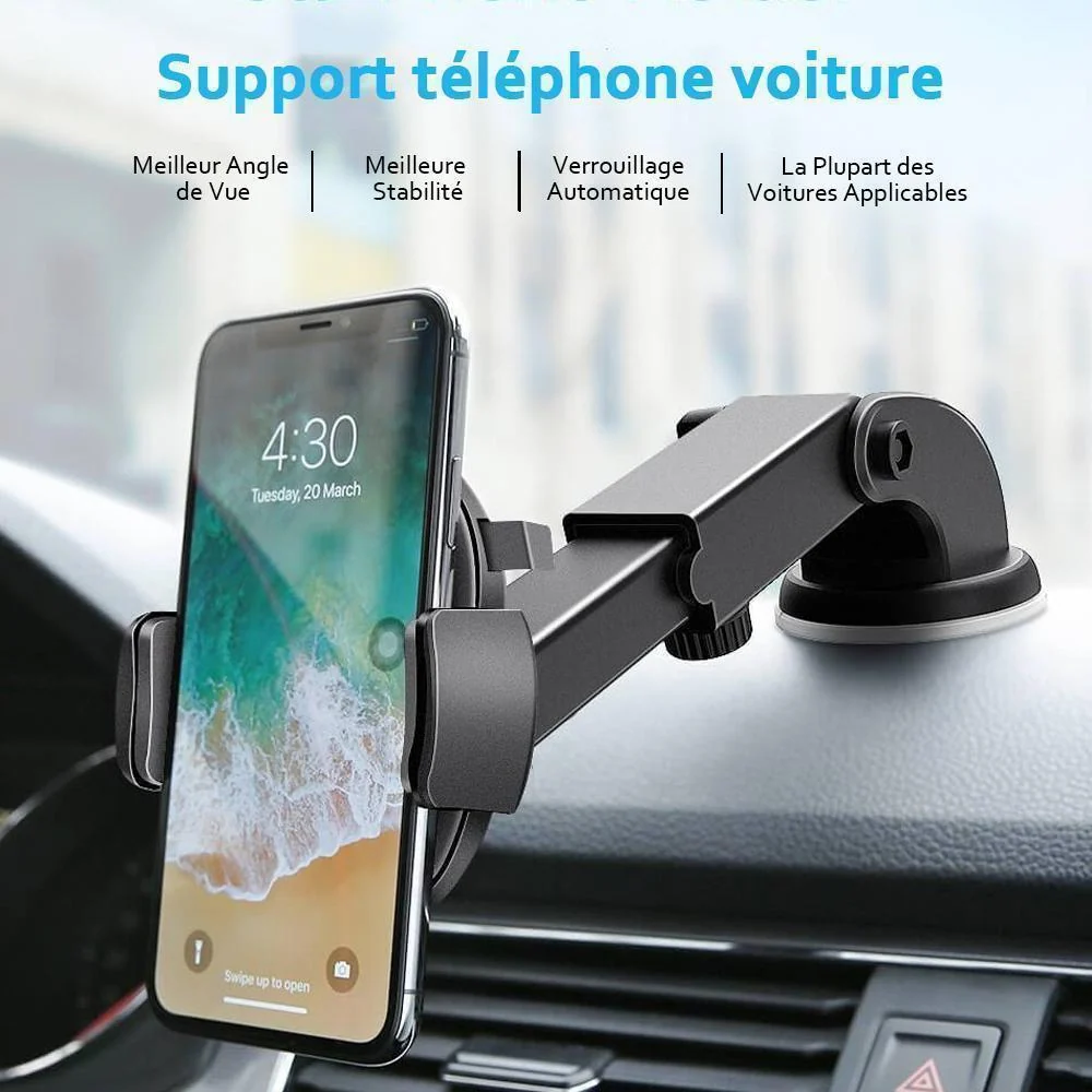Support Téléphone Voiture Plusgenial