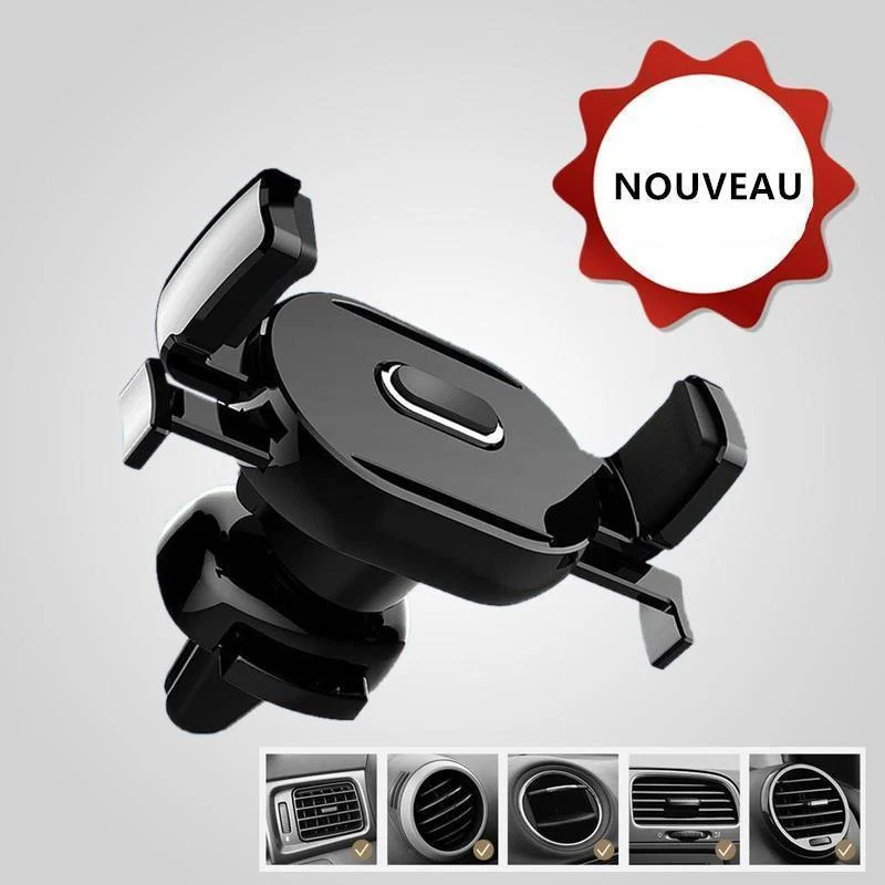 Support Téléphone Voiture Plusgenial