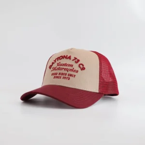 Plymouth - Casquette vintage moto