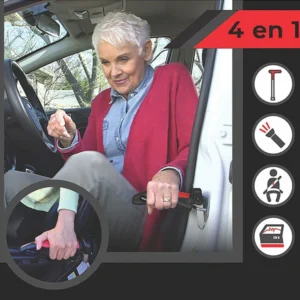 Poignée multifonctionnelle sortie facile pour voiture
