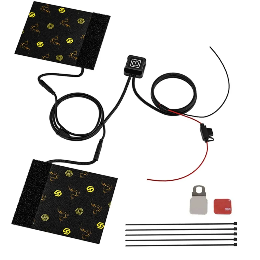 Poignées chauffantes, coussinet de guidon multi-température 12V pour moto