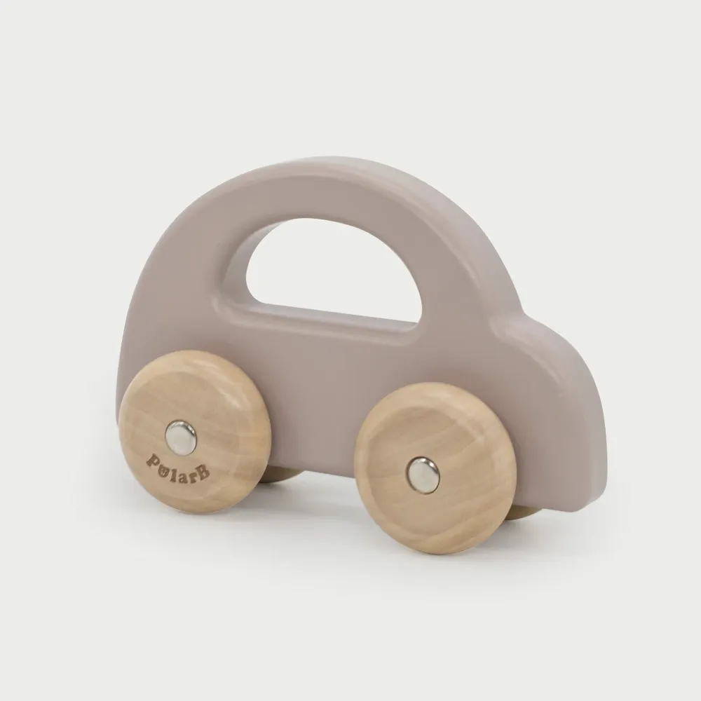 Voiture en bois marron clair PolarB