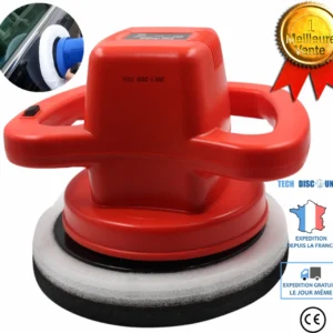 TD® Polisseuse voiture professionnel polish pneumatique machine à polir cirer automatique vitesse carrosserie vibration br...